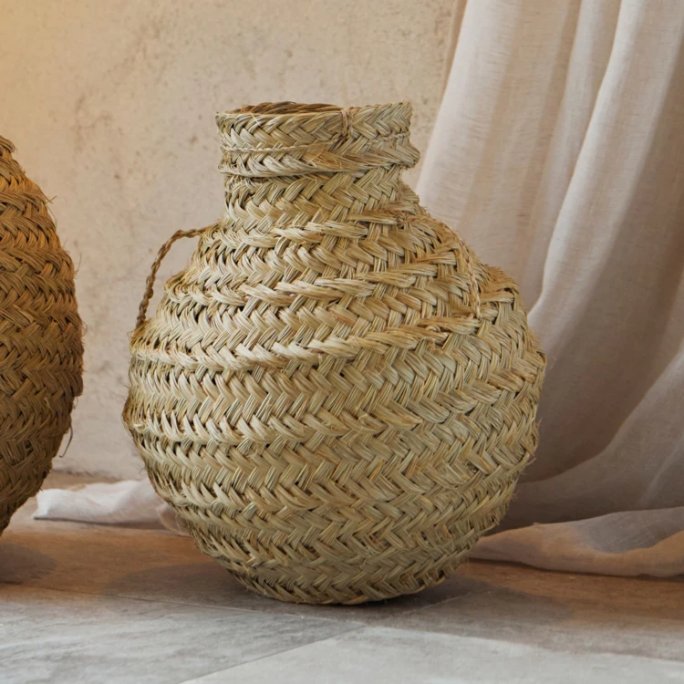 Grand panier déco jarre