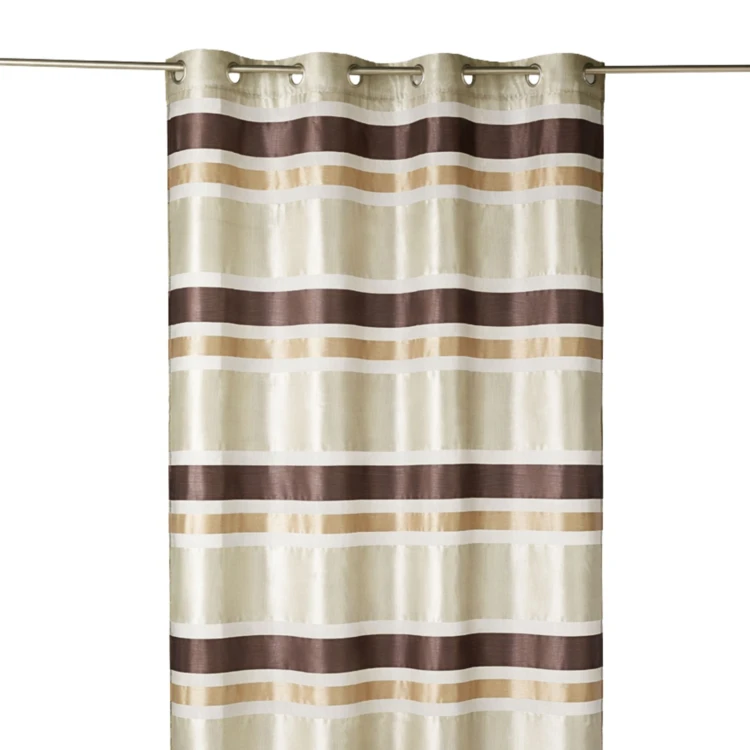 Voilage en Organza rayures horizontales
