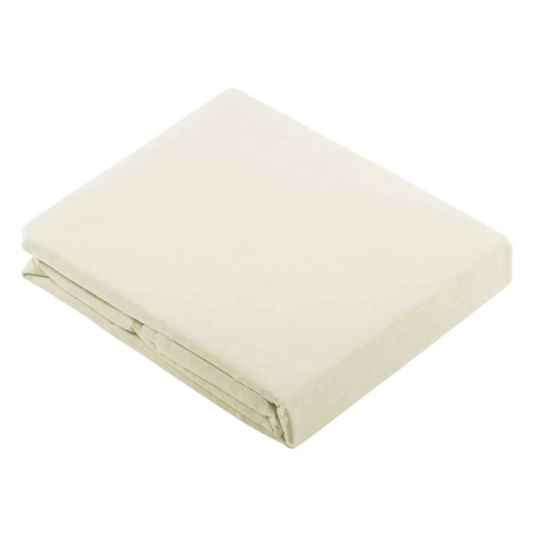 Drap Plat Uni en 100 % Coton