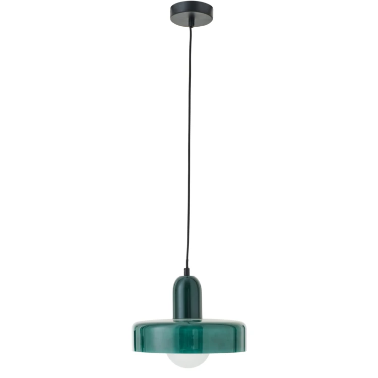 Retro glazen hanglamp