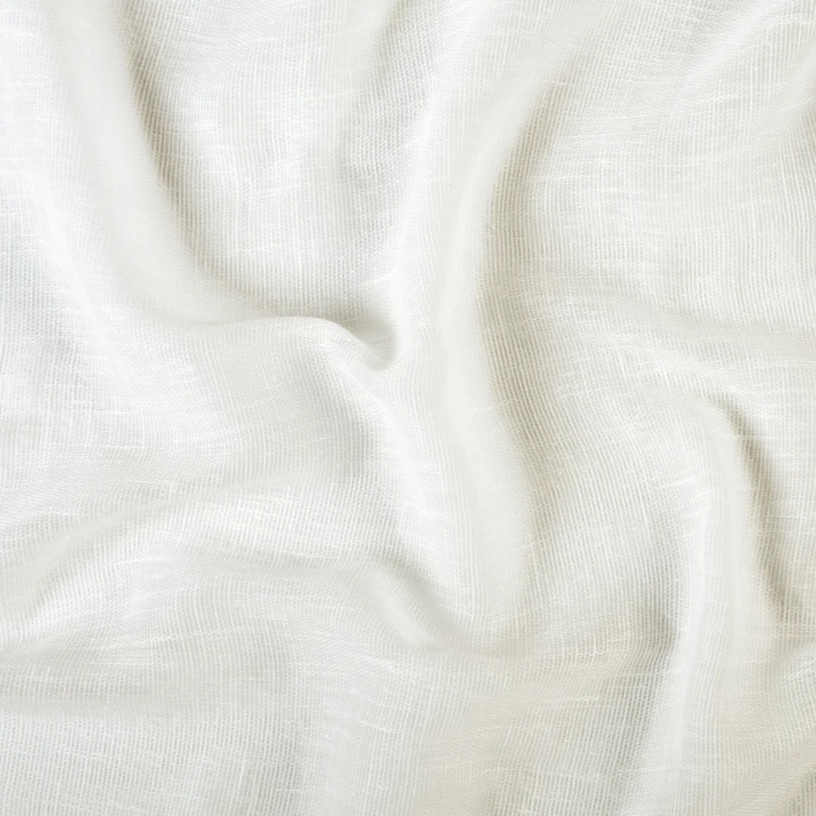 Tissu voile en polycoton chiné