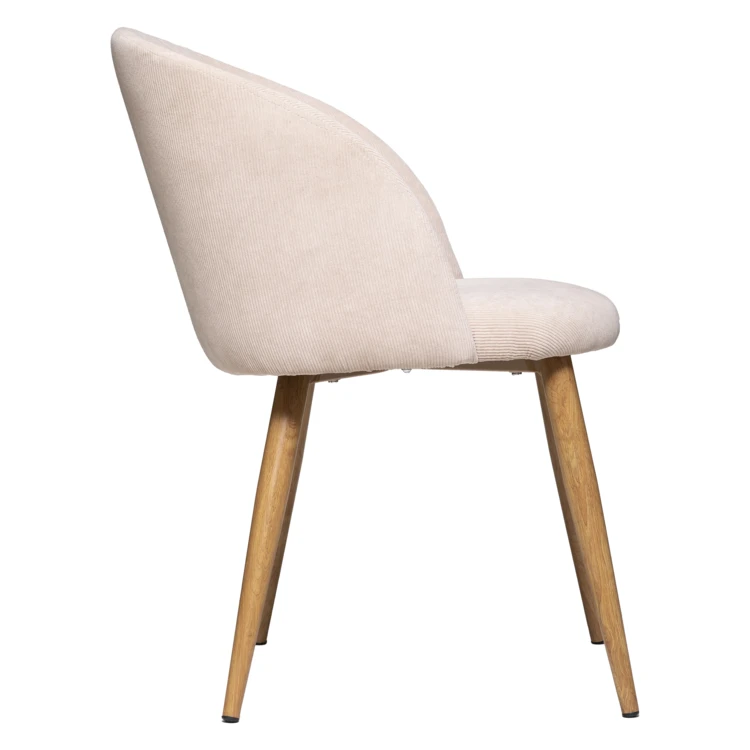 Silla de comedor tapizada