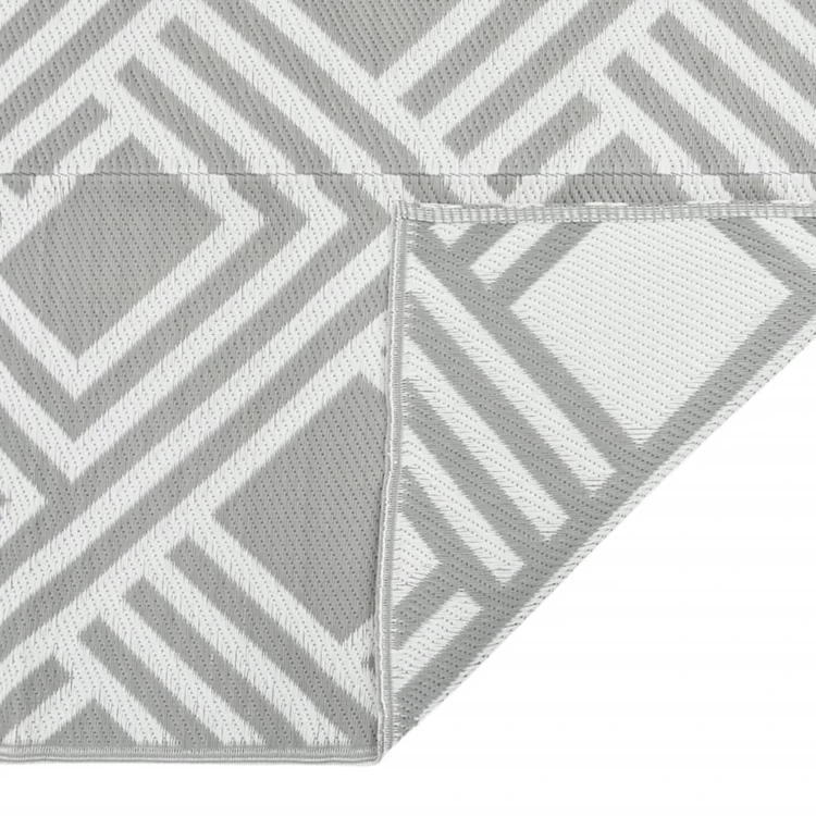 Tapis d’extérieur réversible motif graphique