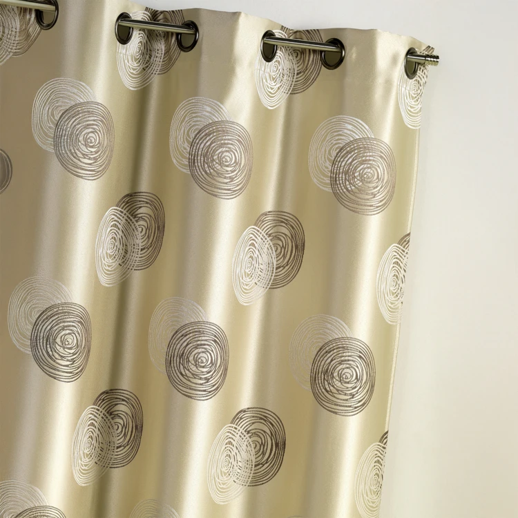 Cortina Jacquard 'Círculos Superpuestos'