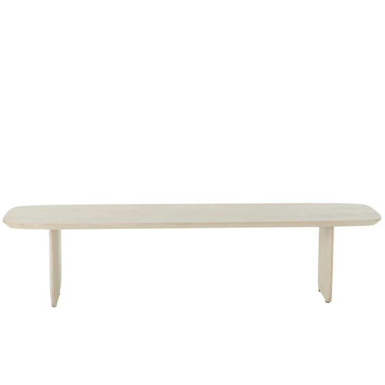 Banc en bois d'acacia