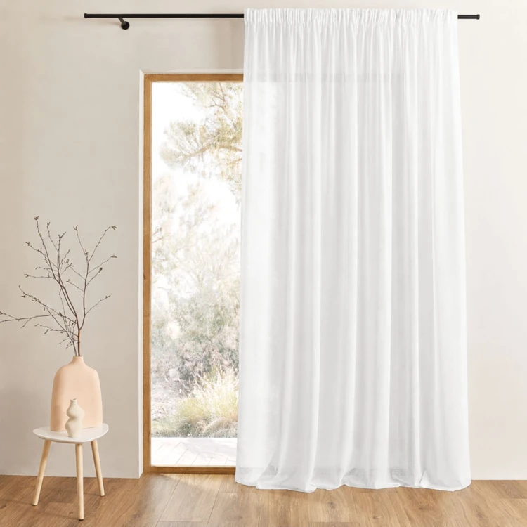 Tenda velata in poly-lin a piombo basso