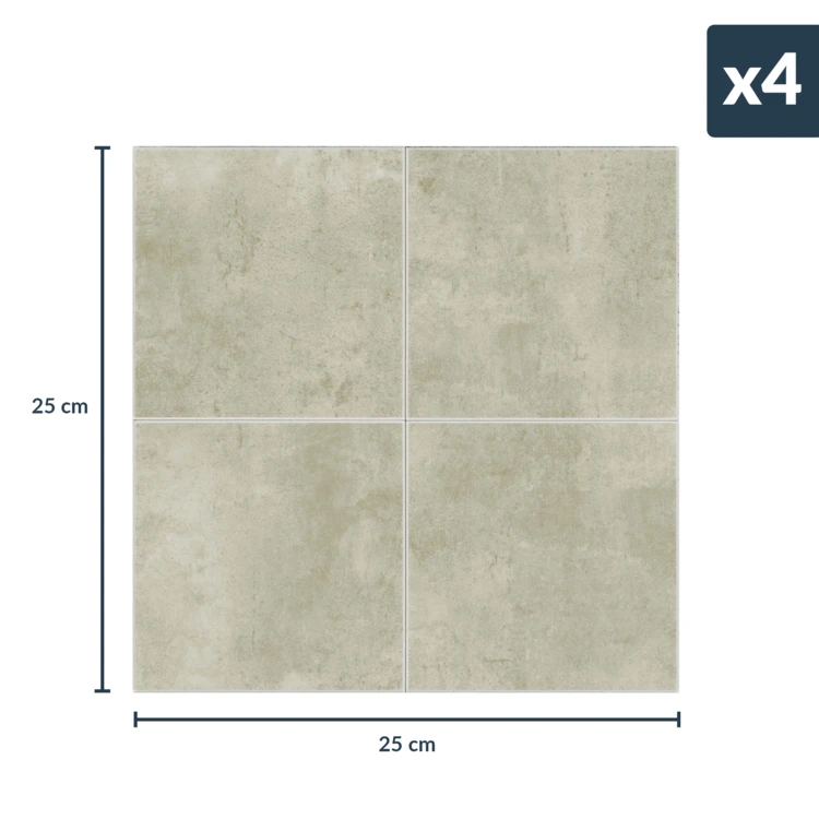 Zelfklevende 3D-wandpanelen met steeneffect, 4 stuks
