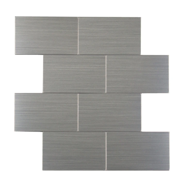 Zelfklevende 3D-wandpanelen met tegeleffect, 4 stuks