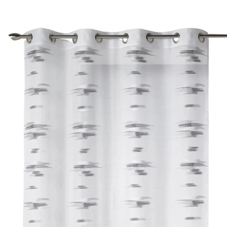 Voilage fluide à motifs abstraits