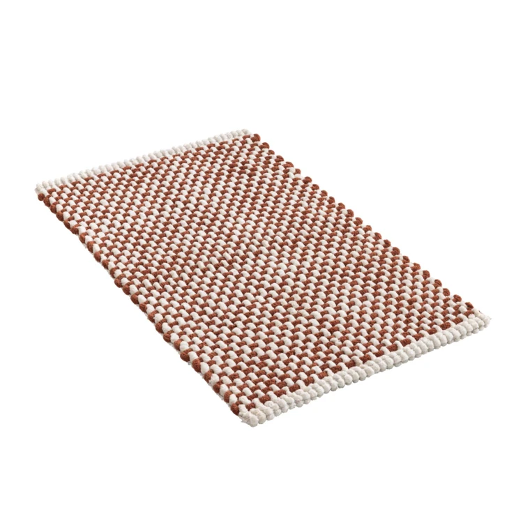 Tapis de bain en polycoton chenille ultra-absorbant