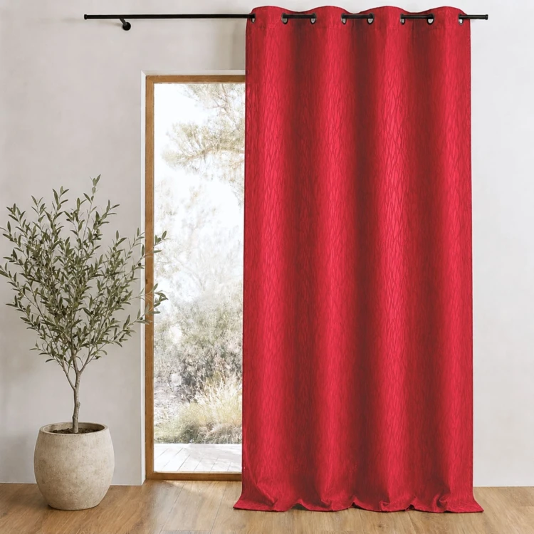 Rideau en jacquard fantaisie