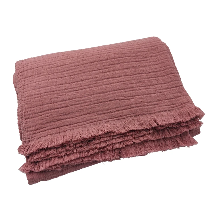 Dessus de lit gaze de coton