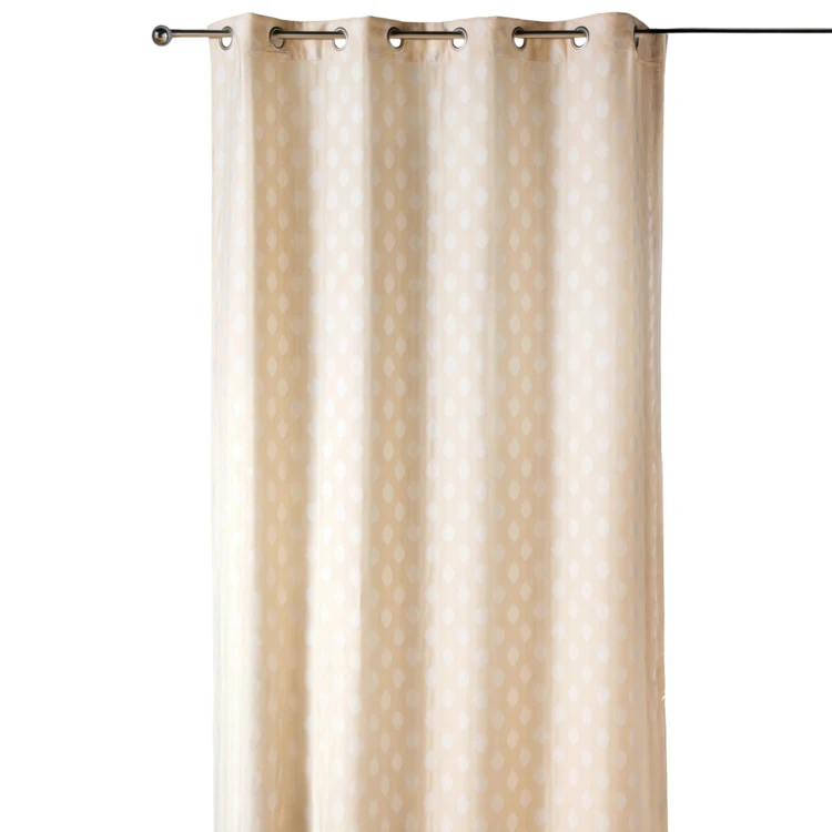 Cortina de jacquard con motivos redondeados, peso