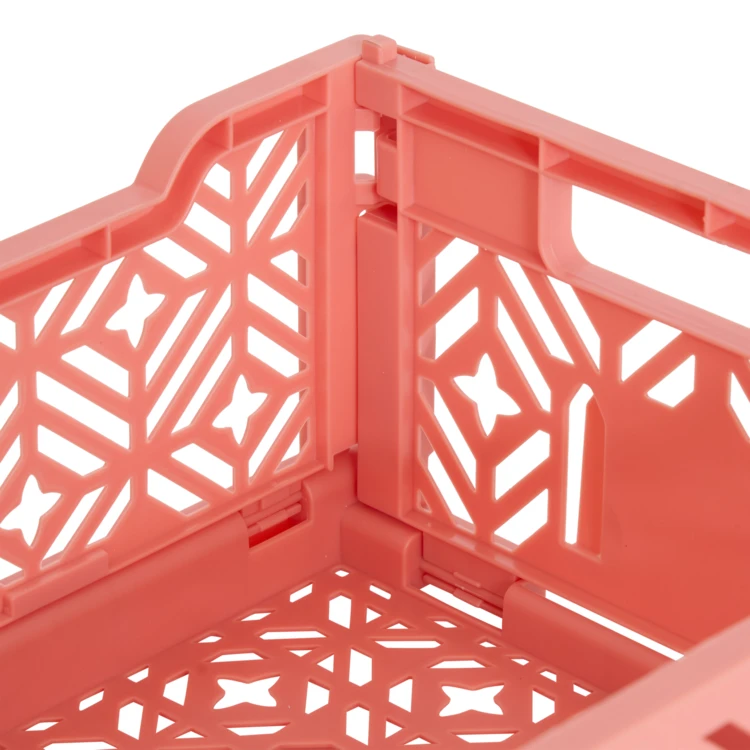 Cagette pliante de rangement ajourée