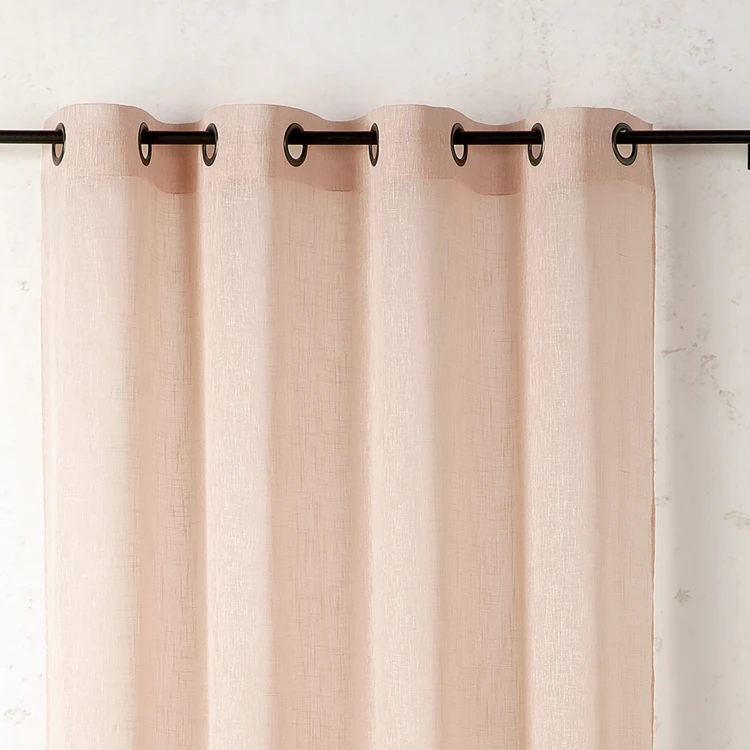 Voilage en polycoton chiné