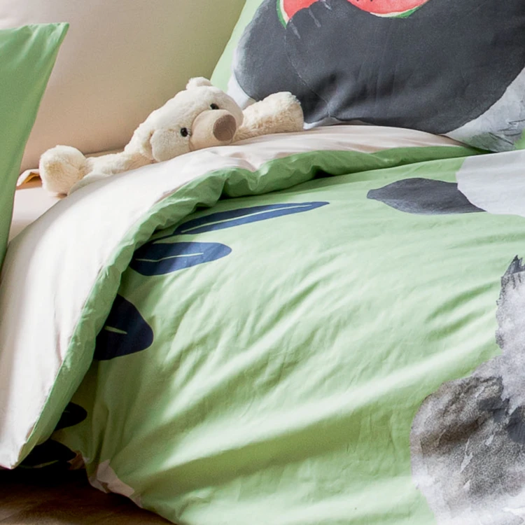 Housse de couette panda