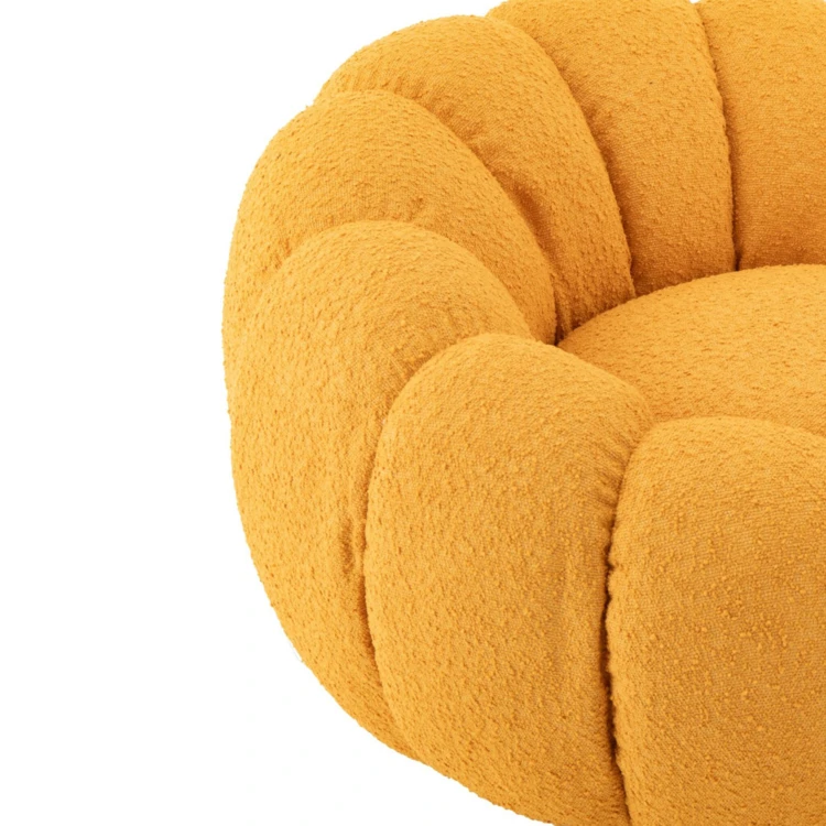 Fauteuil fleur en mousse