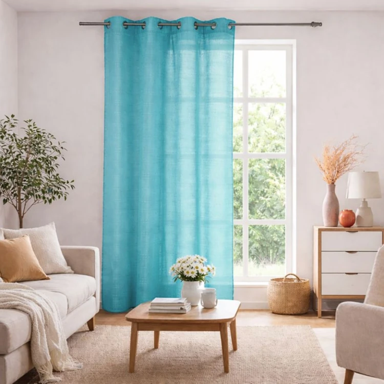 Voilage en Étamine fantaisie "Doupion"