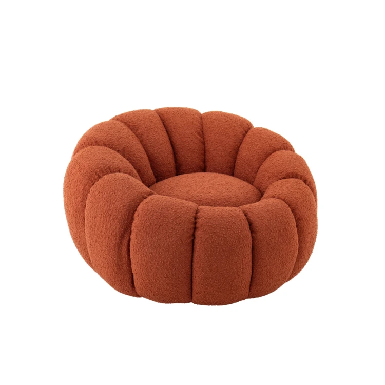 Fauteuil fleur en mousse