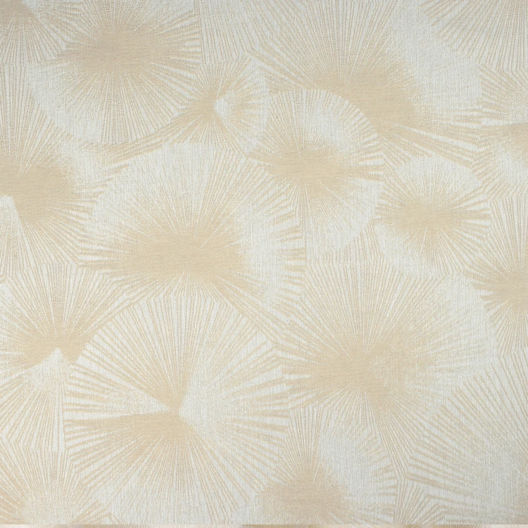 Rideau jacquard motif soleil à oeillets