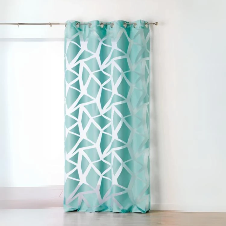 Visillo en Jacquard Estampados Geométricos