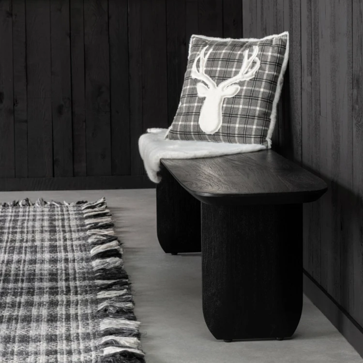 Banc en bois d'acacia