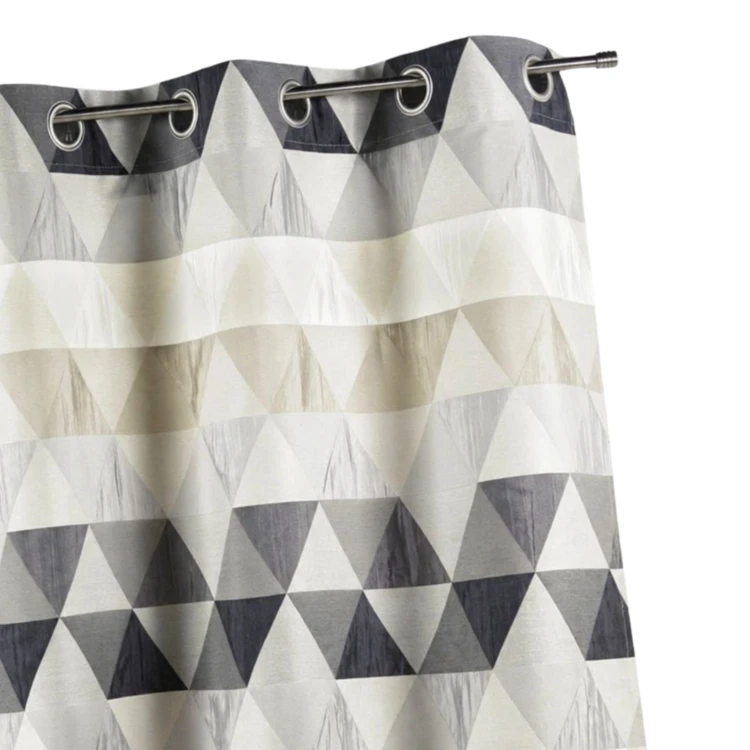 Rideau ameublement Jacquard 'triangles'