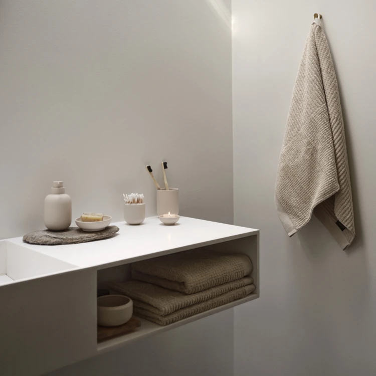 Distributeur de savon design pour salle de bain