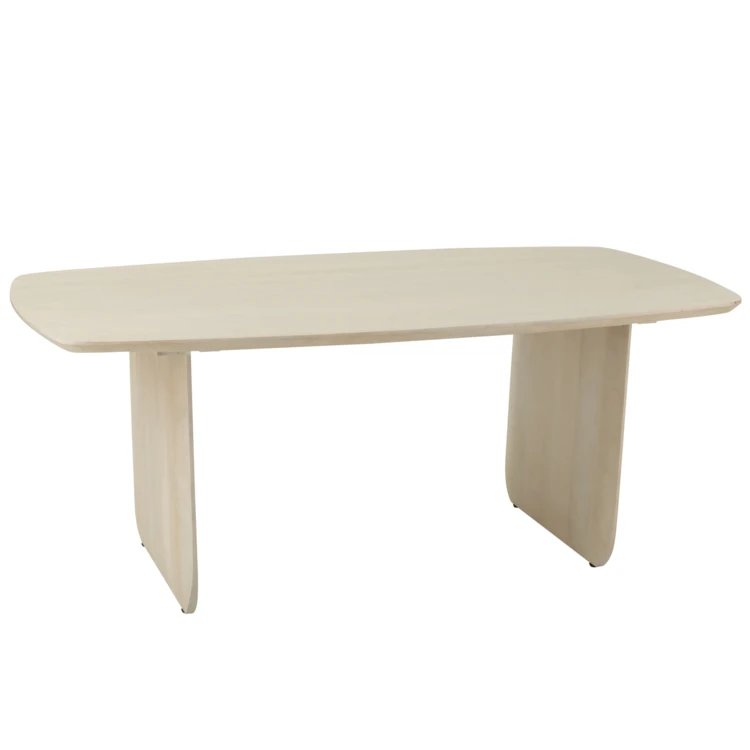 Table à manger en bois d'acacia