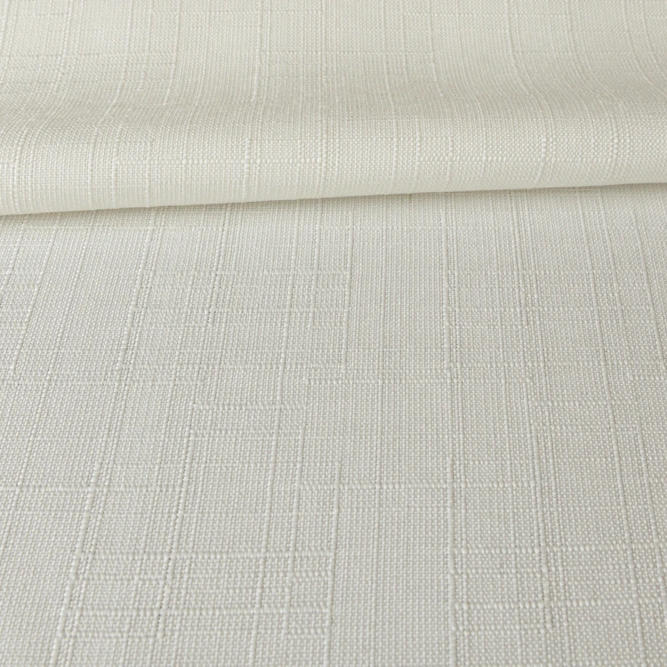 Tissu déperlant effet coton flammé