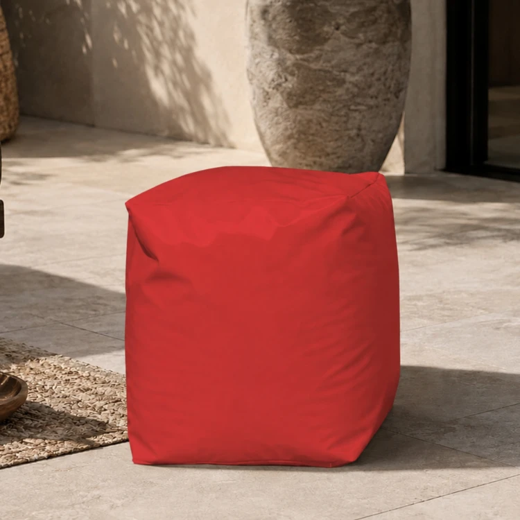 Pouf cubico da esterno