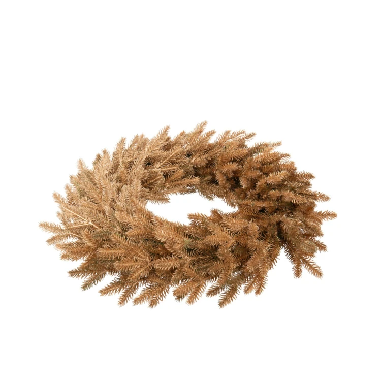 COURONNE PLASTIQUE VERT FONCÉ MEDIUM