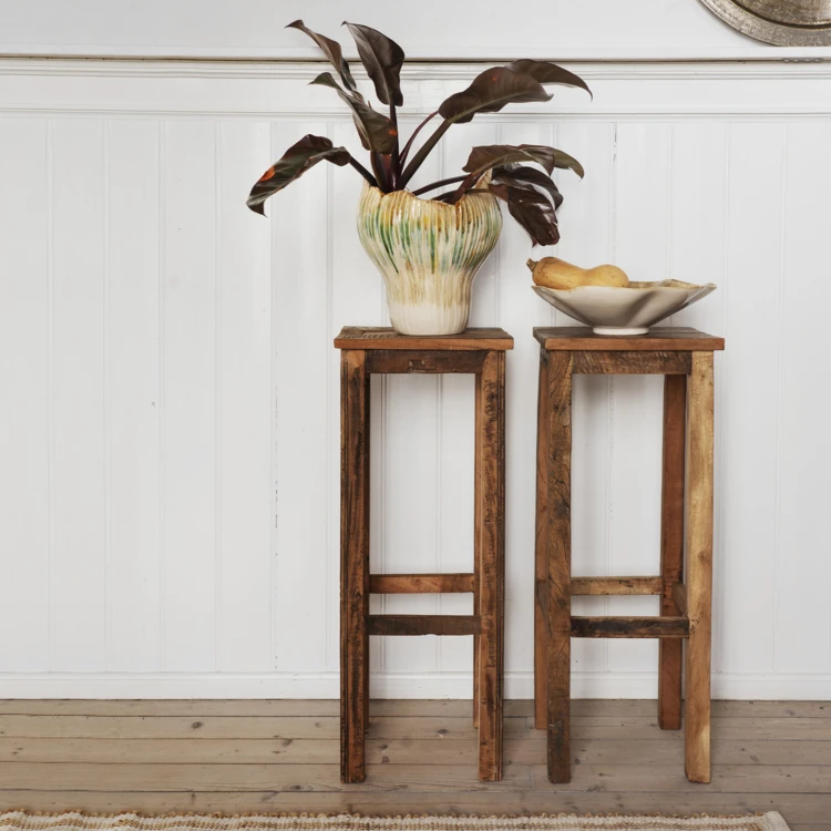 Sellette en bois au format haut