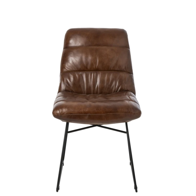 Chaise en cuir