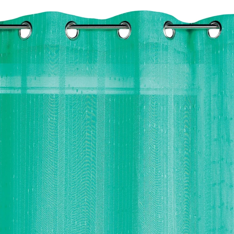 Voilage tissé et fileté