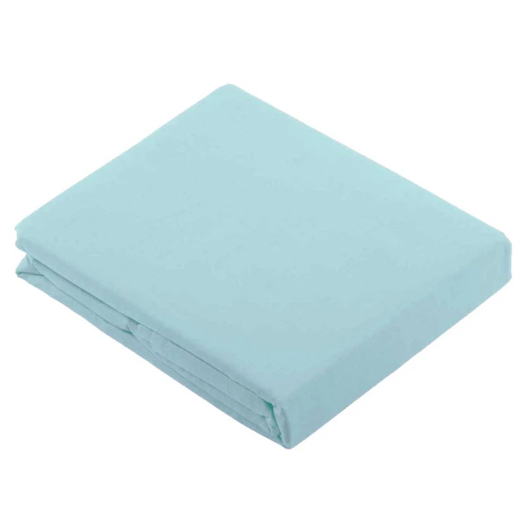 Drap Plat Uni en 100 % Coton