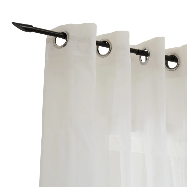 Kit asta per tende estensibile con testa a freccia in metallo