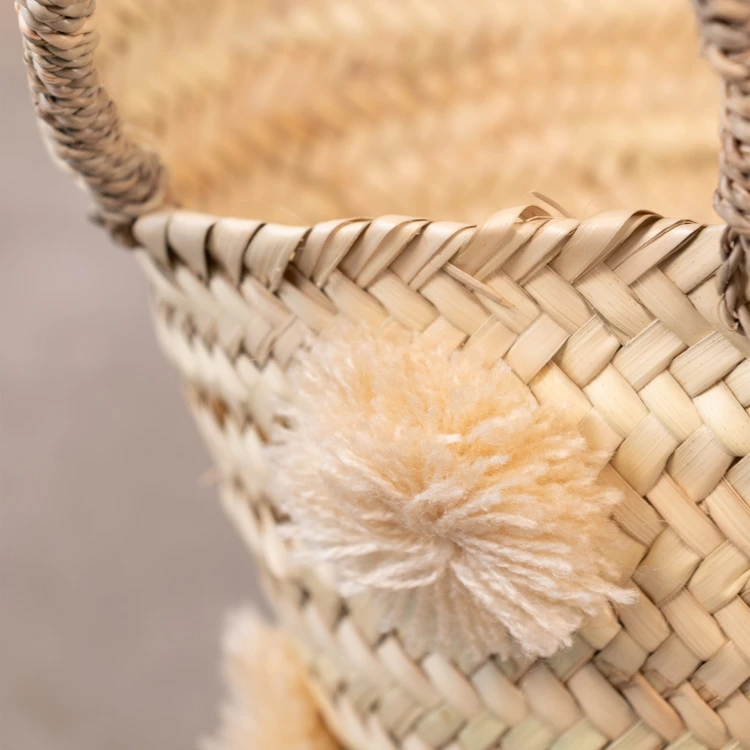 Panier de rangement à pompons