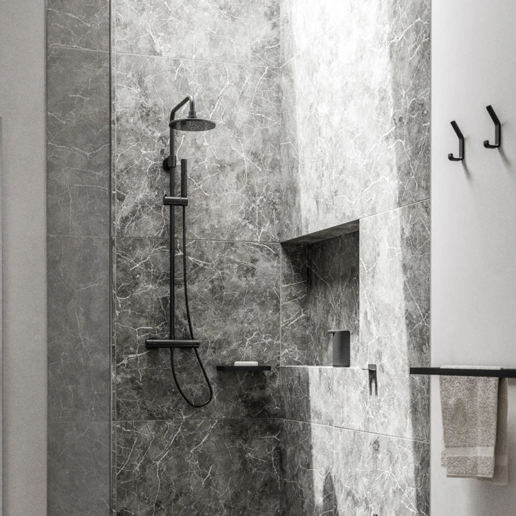 Porte-serviettes double mural