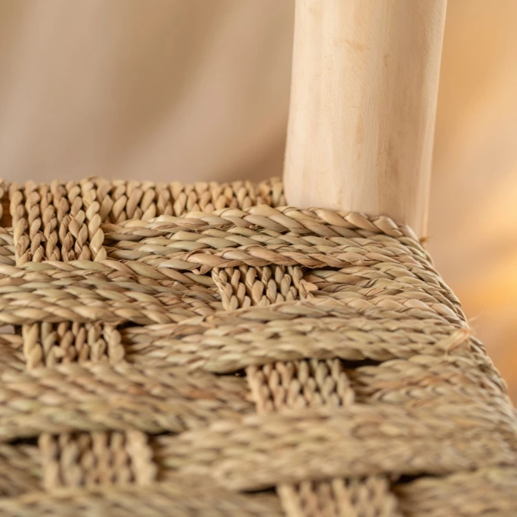 Fauteuil bas bois organique