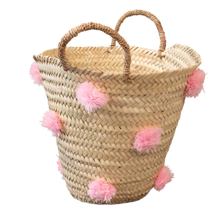 Panier de rangement à pompons