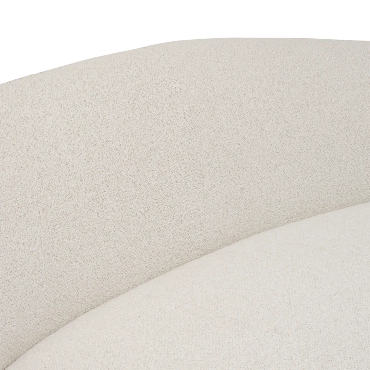 Festes 2-Sitzer-Sofa in organischem Design