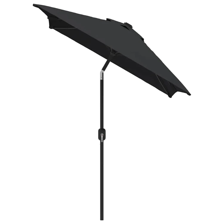 Parasol d'extérieur rectangulaire inclinable
