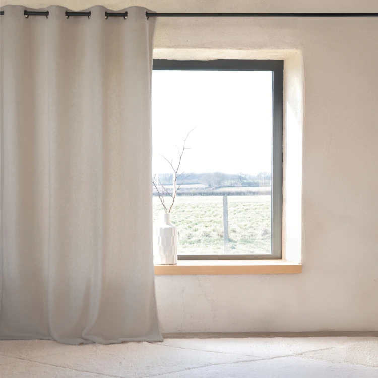 Cortina de decoración con efecto de piel sintética