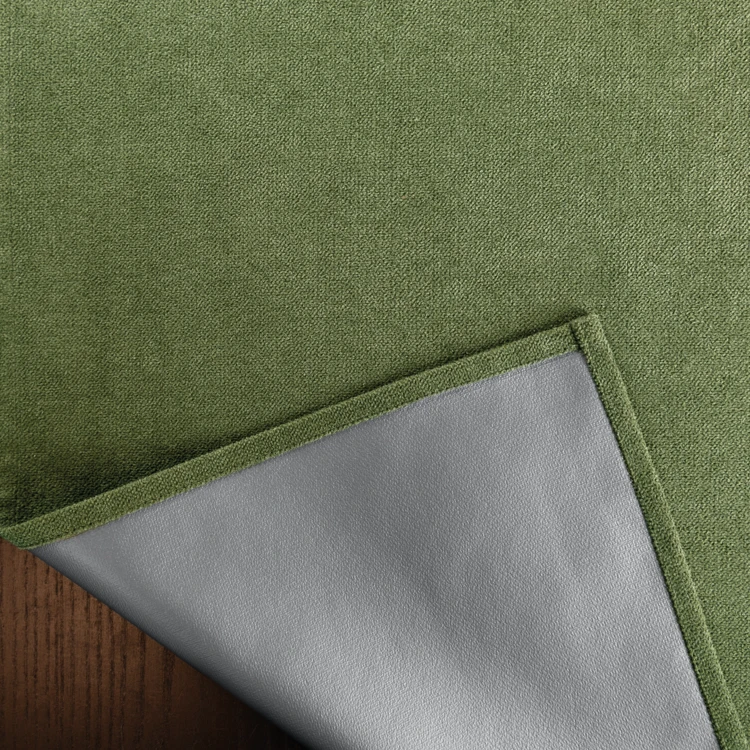 Cortina térmica 100% opaca con ojales y reflector de calor