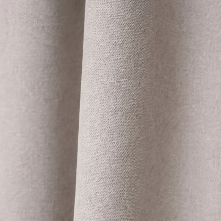 Rideau thermique phonique et semi occultant à galons fronceurs KONFOR