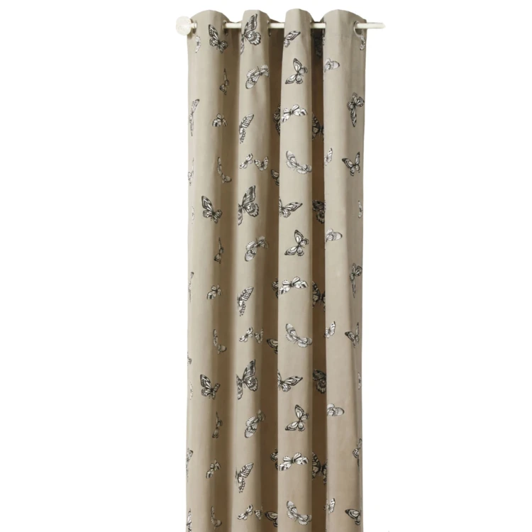 Jacquard-Vorhang mit Schmetterlingsmuster