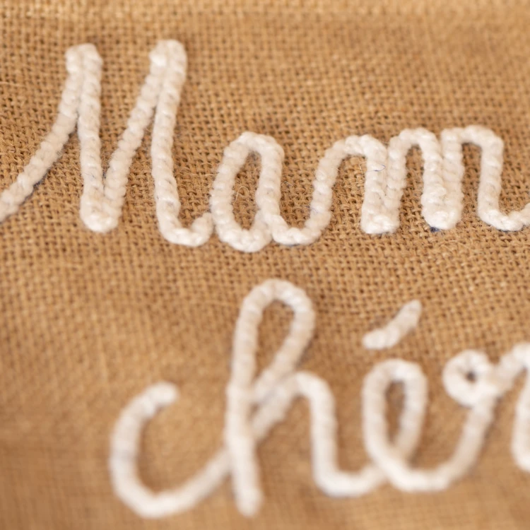 Pochette Jute "Mamie chérie"