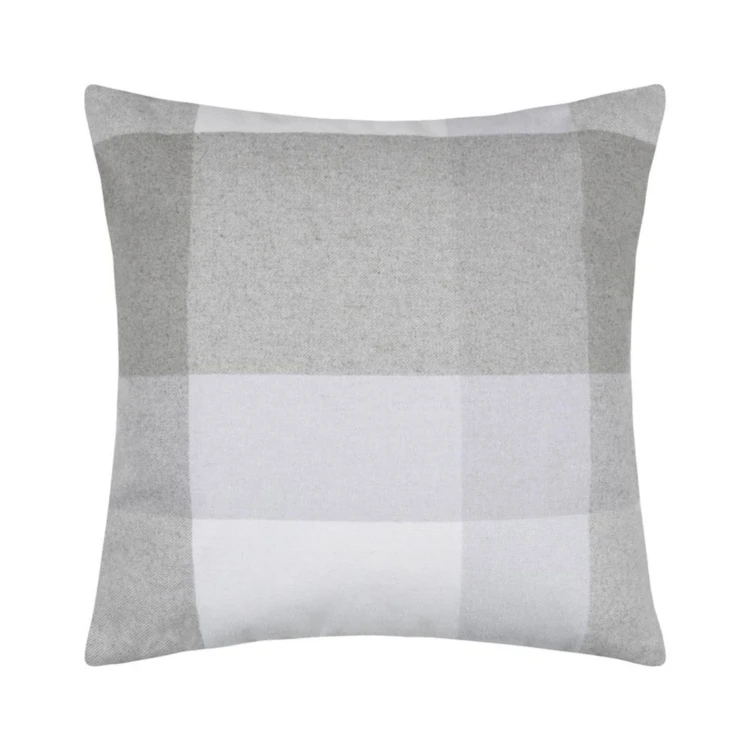Coussin canapé effet laine