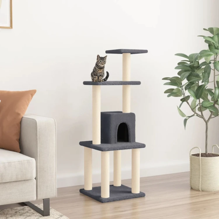 Árbol para gatos con rascador